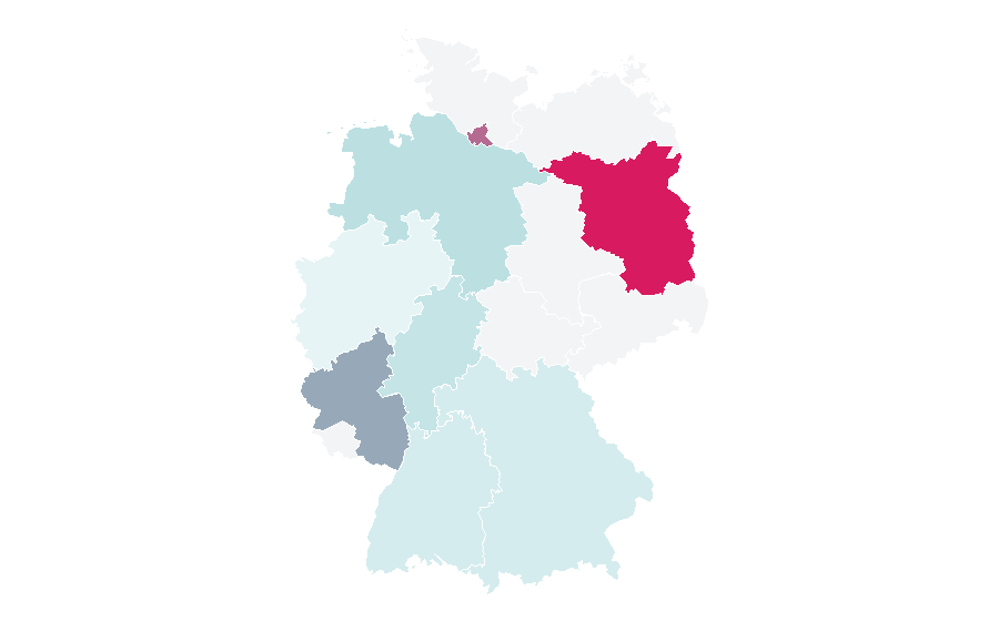 Affinity by region — Indoor tanning lotion, Germany