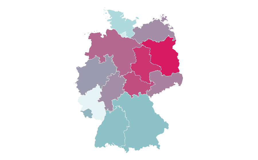 Affinity by region — Infiniti, Germany
