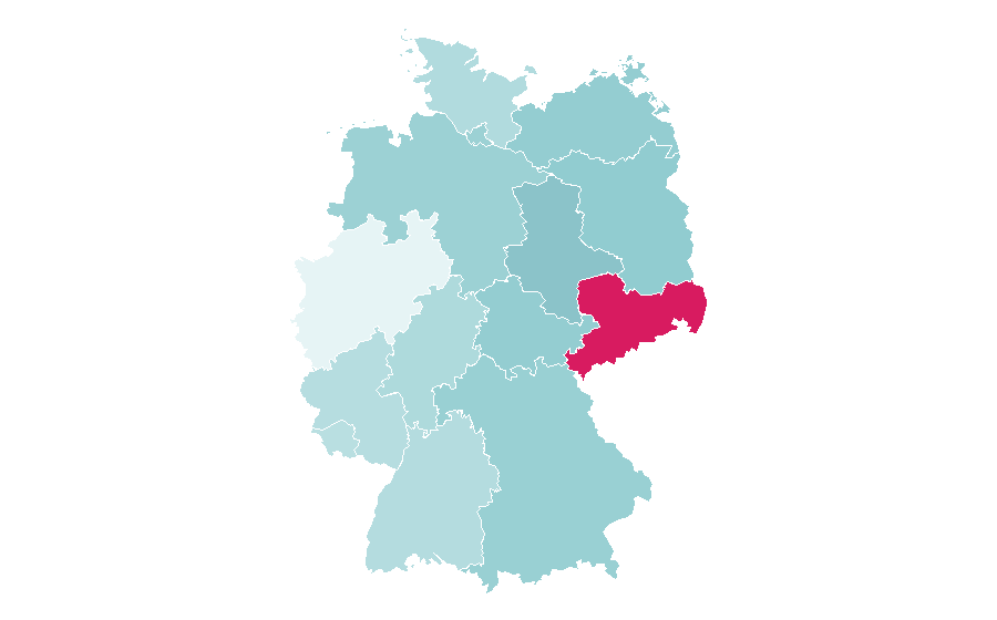 Affinity by region — Information privacy, Germany