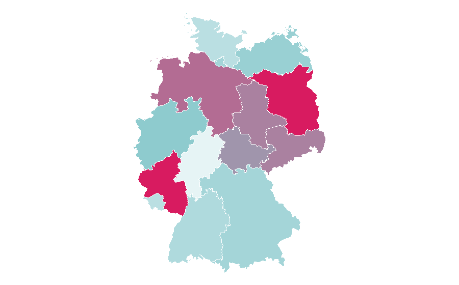 Affinity by region — Insecticide, Germany