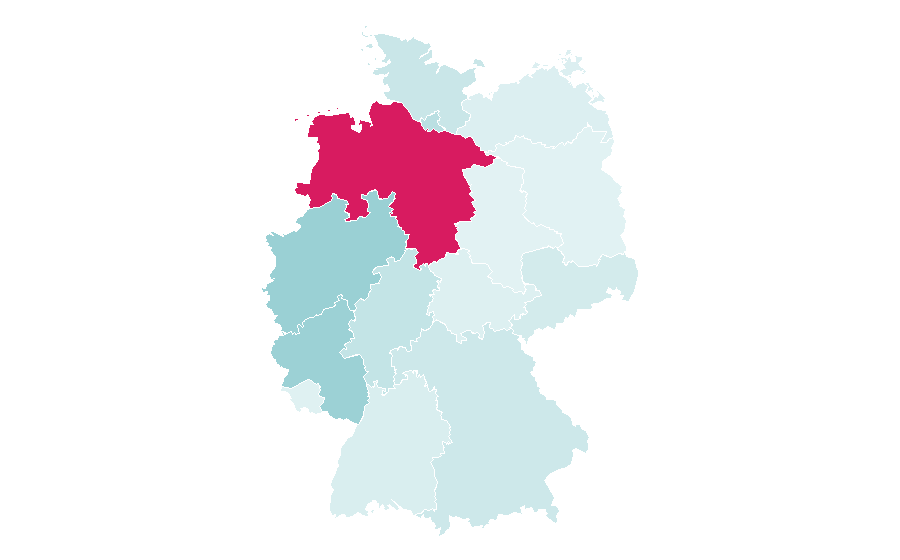 Affinity by region — Insurance broker, Germany