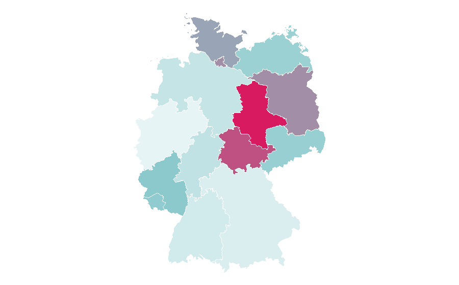 Affinity by region — Internal Revenue Code, Germany