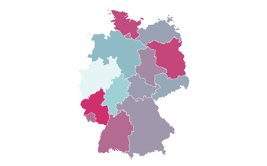 Affinità per regione — Internet access, Germania