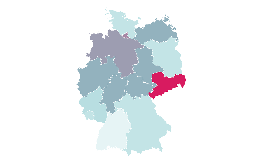 Affinity by region — Intervention (TV series), Germany
