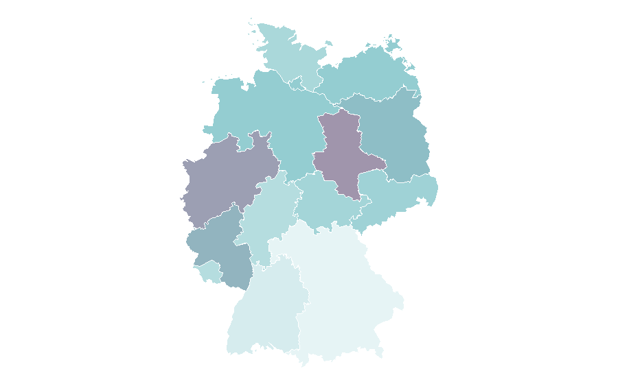 Affinity by region — Inuyasha, Germany