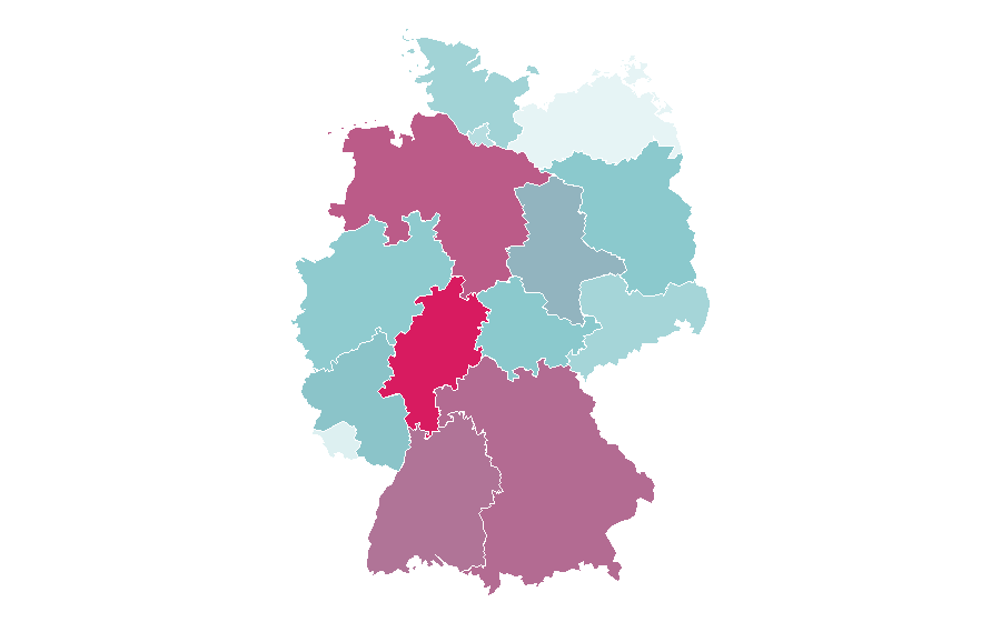 Affinity by region — Investigation Discovery, Germany