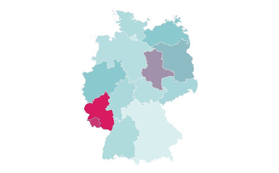 Affinity by region — Iris Klein, Germany