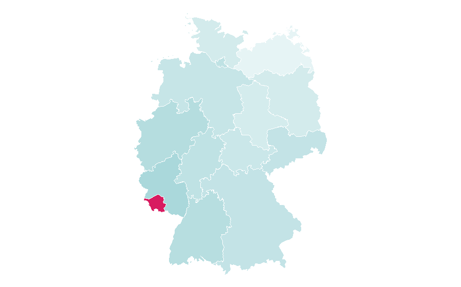 Affinity by region — Iron, Germany
