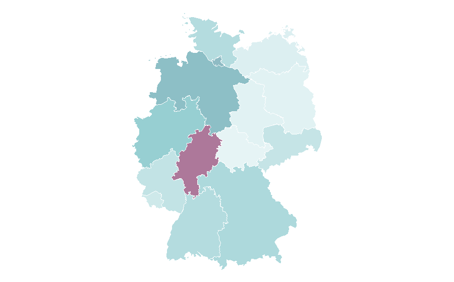 Affinity by region — IS (Infinite Stratos), Germany