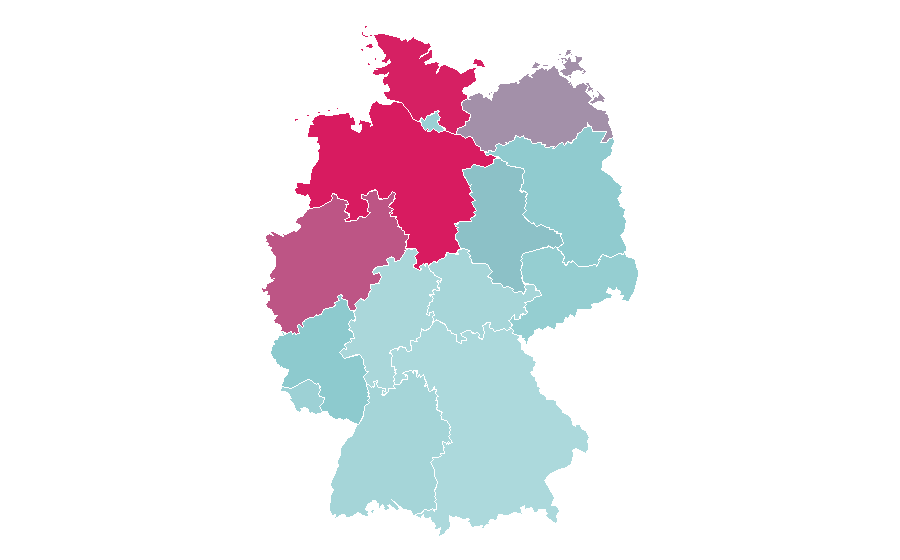 Affinity by region — Isabell Werth, Germany
