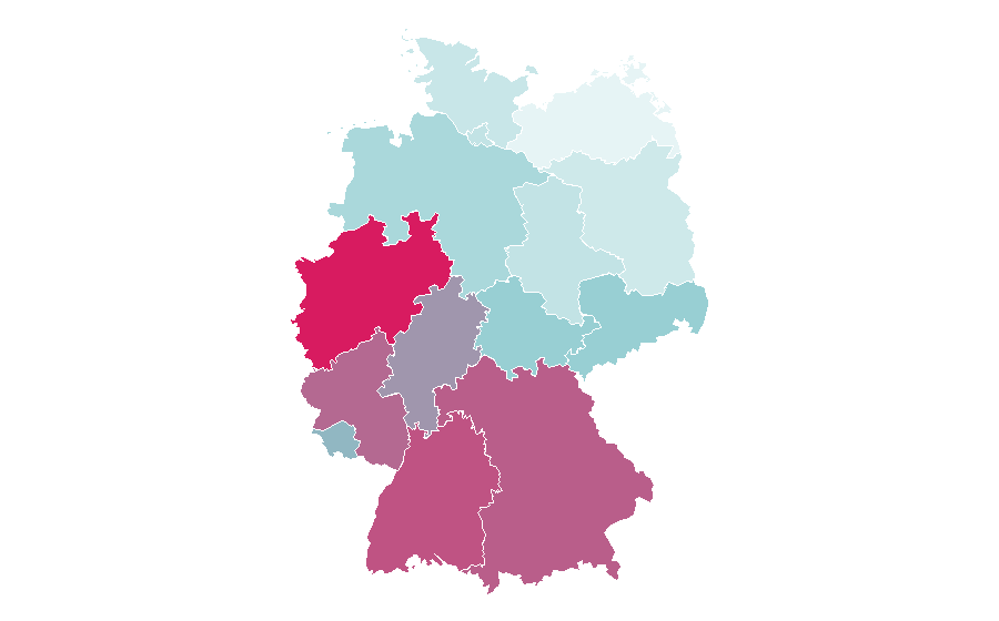 Affinity by region — Isack Hadjar, Germany