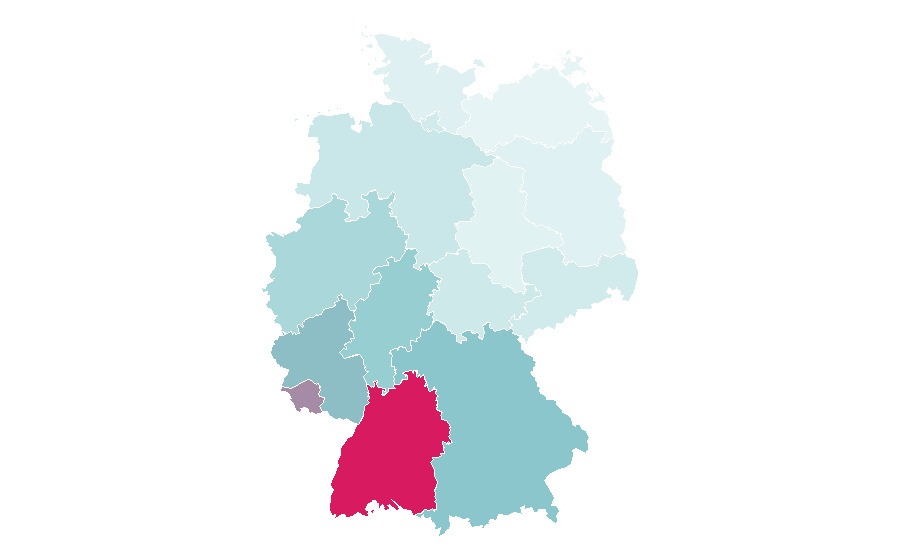 Affinity by region — Ischgl, Germany
