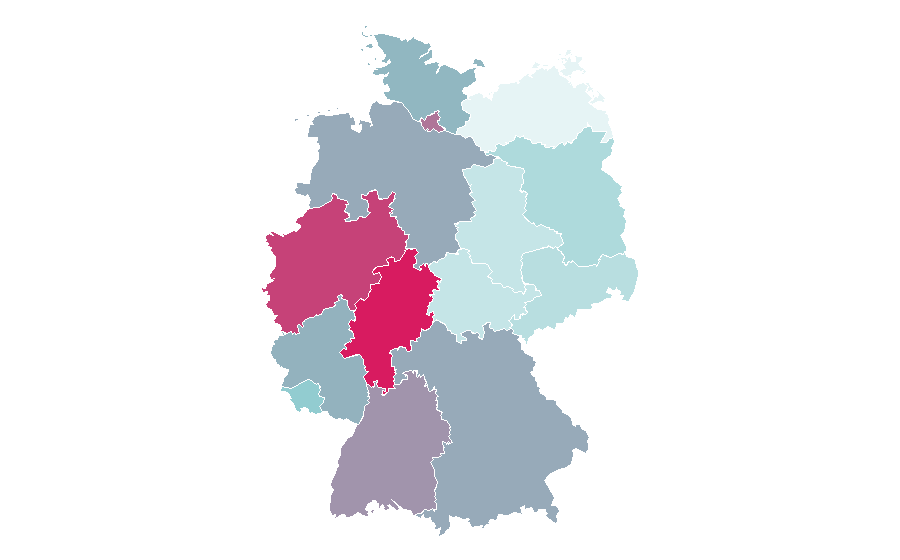 Affinity by region — IShowSpeed, Germany