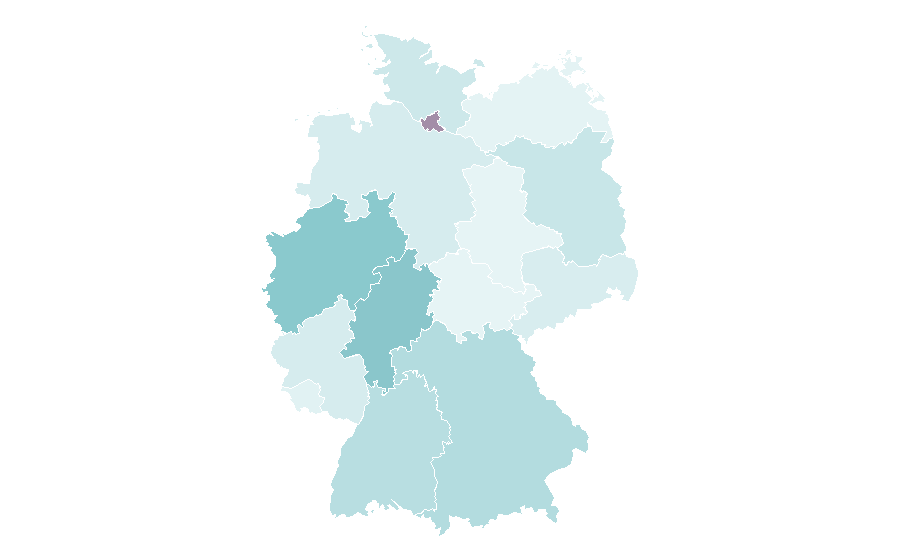 Affinity by region — Issey Miyake, Germany