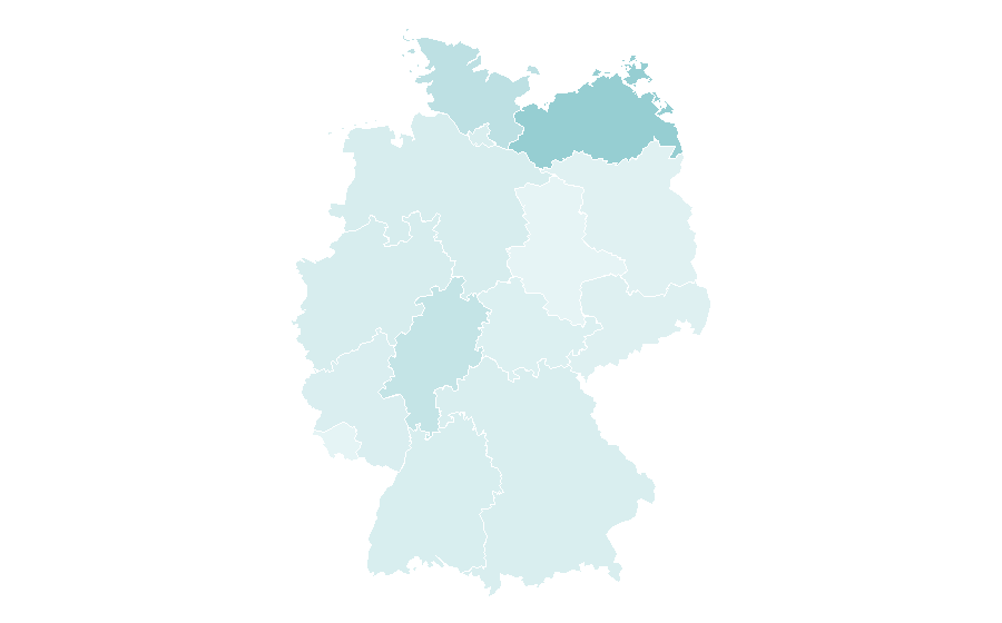 Affinity by region — It (novel), Germany