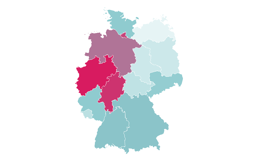 Affinity by region — It Takes Two, Germany