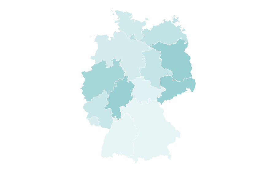 Affinity by region — IVE, Germany