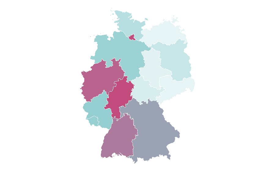Affinity by region — İzmir, Germany