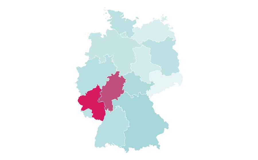 Affinity by region — J. C. Penney, Germany