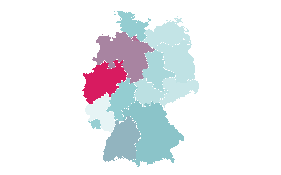 Affinität nach Region — Jacket, Deutschland