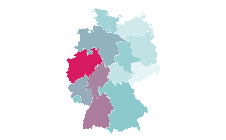 Affinity by region — Jackie Chan, Germany