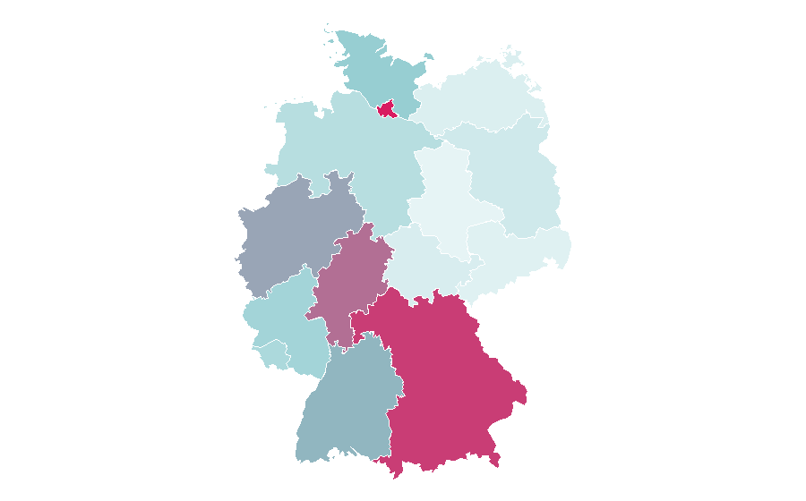 Affinity by region — Jaeger-LeCoultre, Germany