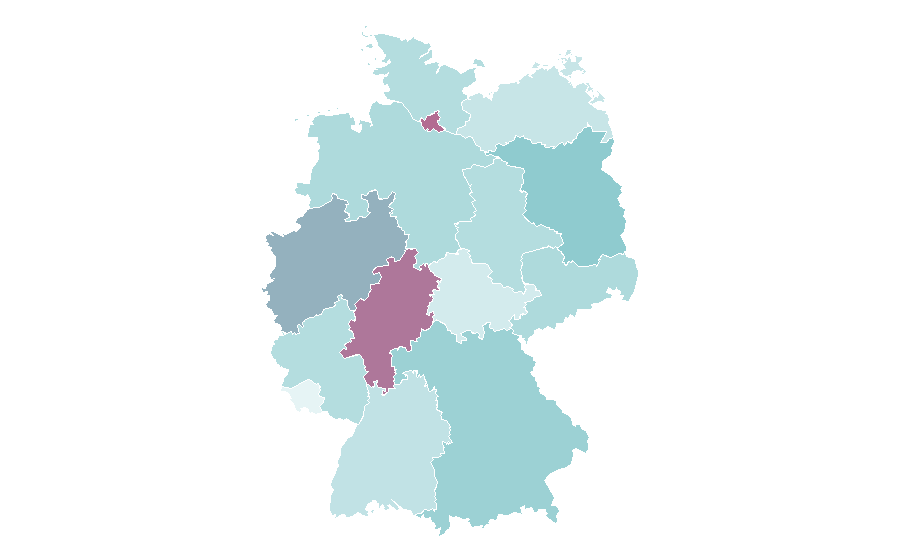 Affinity by region — Jake Gyllenhaal, Germany