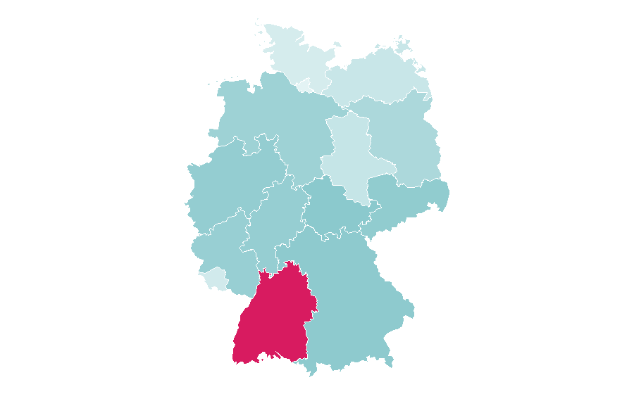 Affinity by region — Jako, Germany