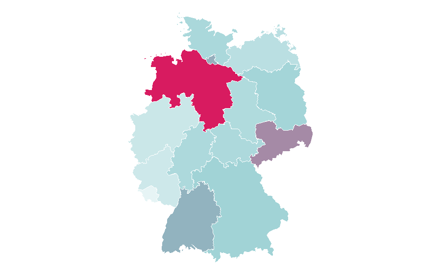 Affinity by region — James Blunt, Germany