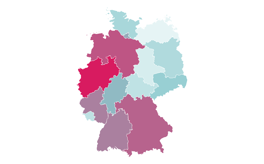 Affinity by region — James Bond 007 (1998 video game), Germany