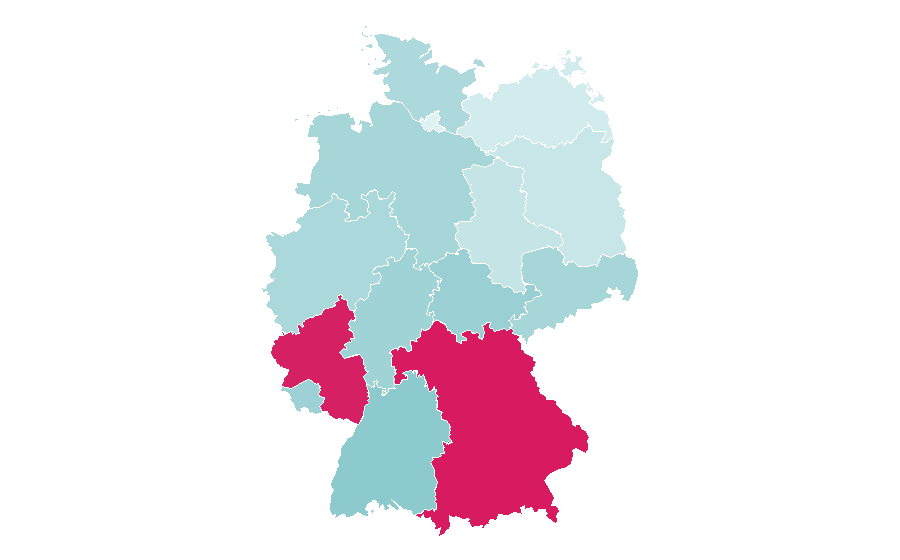 Affinity by region — James Hunt, Germany