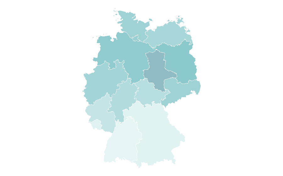 Affinity by region — James McAvoy, Germany