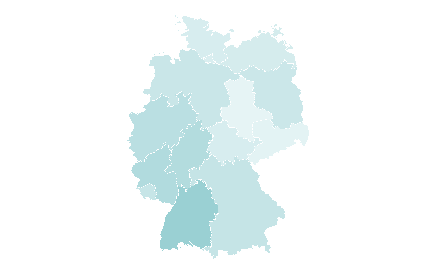 Affinity by region — James Rizzi, Germany
