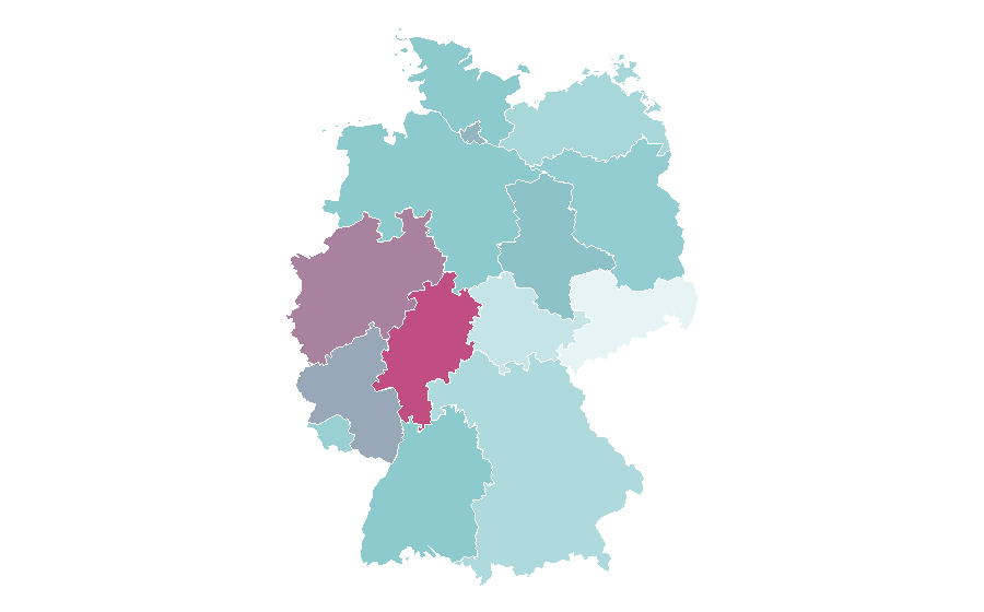 Affinity by region — Jamie Foxx, Germany