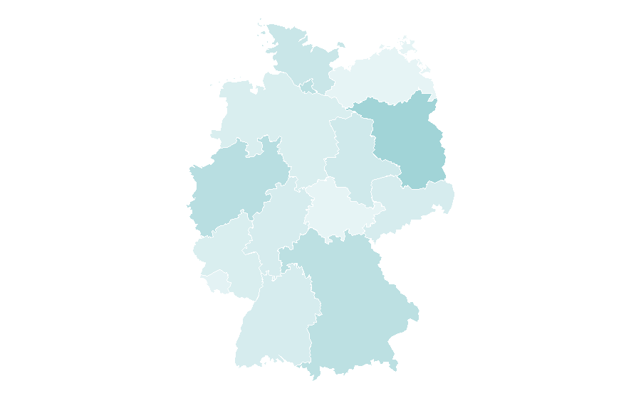 Affinity by region — Jamie Oliver, Germany