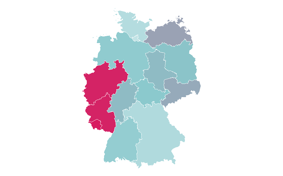 Affinity by region — Jana Azizi, Germany