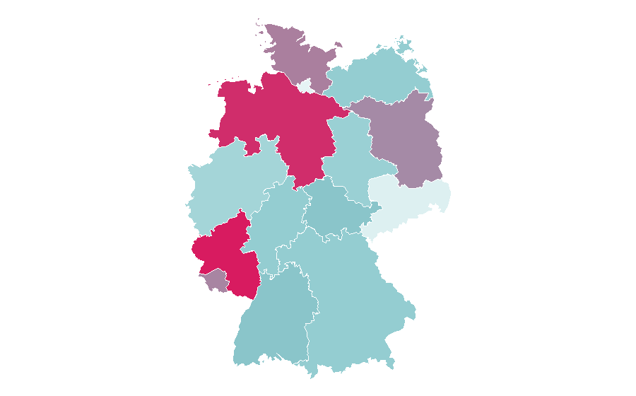 Affinity by region — Jana Pareigis, Germany