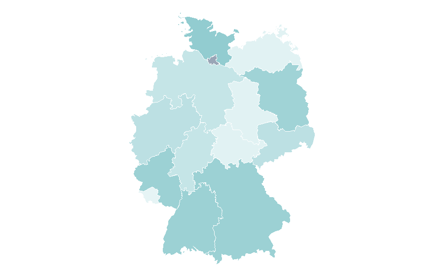 Affinity by region — Jane Goodall, Germany