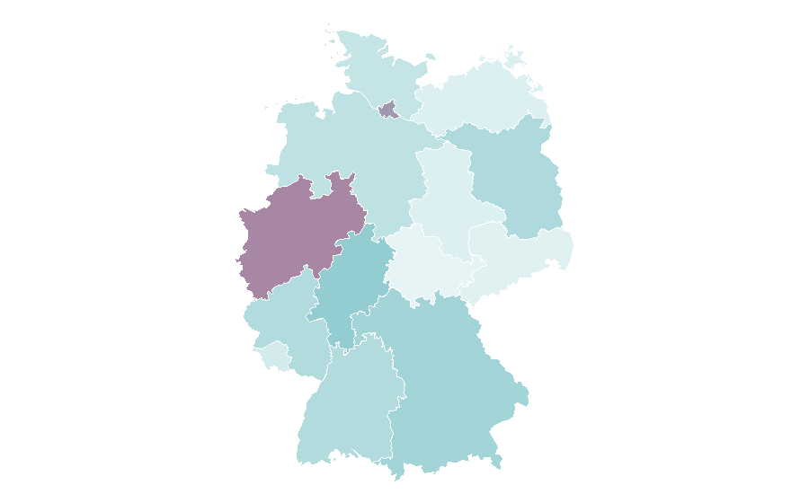 Affinity by region — Janet Jackson, Germany