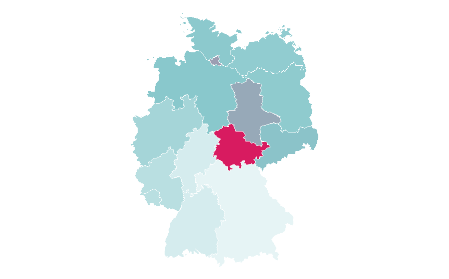 Affinity by region — Janin Ullmann, Germany