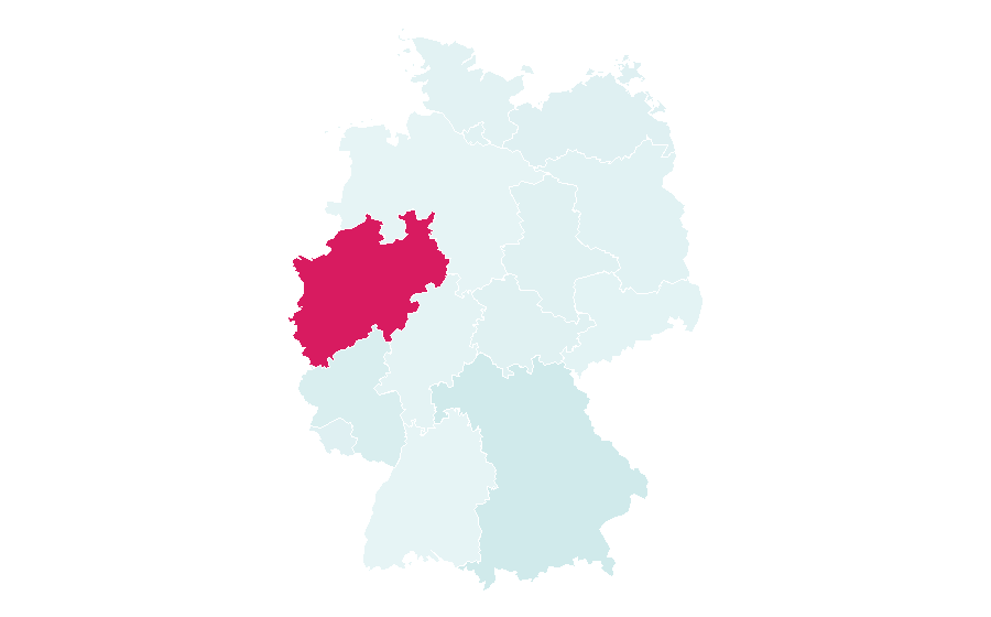Affinity by region — Japanese Garden (Houston), Germany