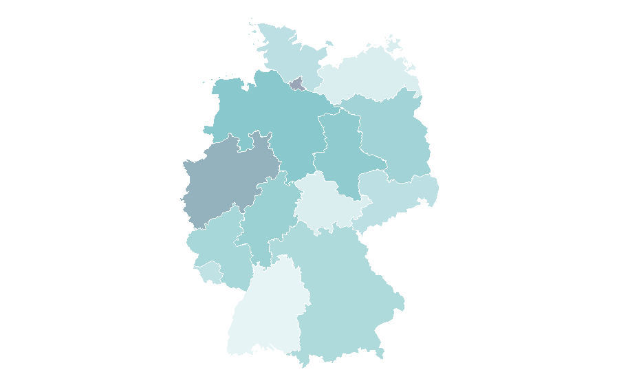 Affinity by region — Jared Leto, Germany