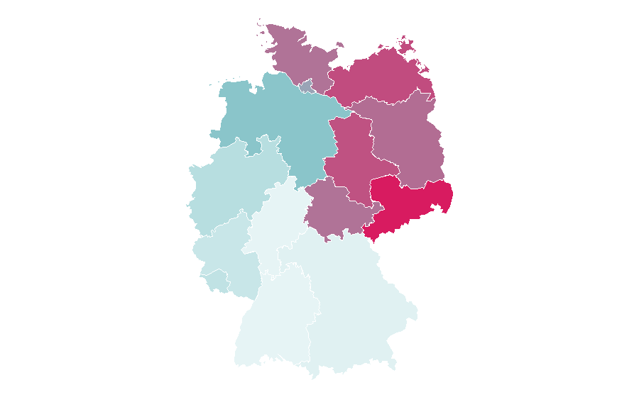 Affinity by region — Jasmin Wagner, Germany