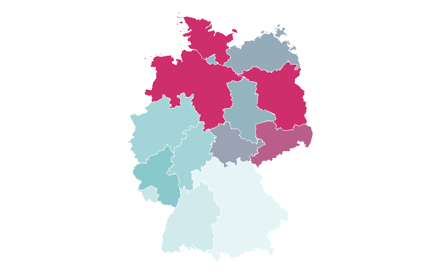Affinity by region — Jasna Fritzi Bauer, Germany