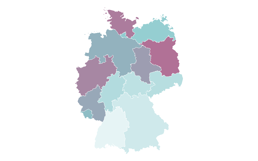 Affinity by region — Jason Bateman, Germany