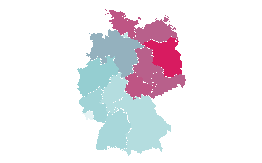 Affinity by region — Jason Bourne, Germany