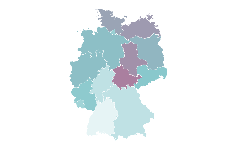 Affinity by region — Jason Isaacs, Germany