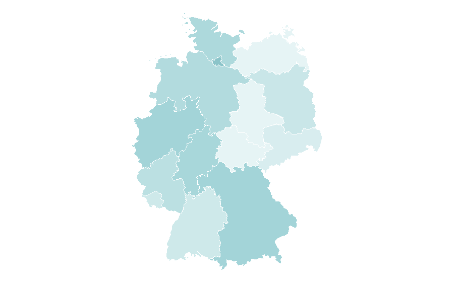Affinity by region — Jason Segel, Germany