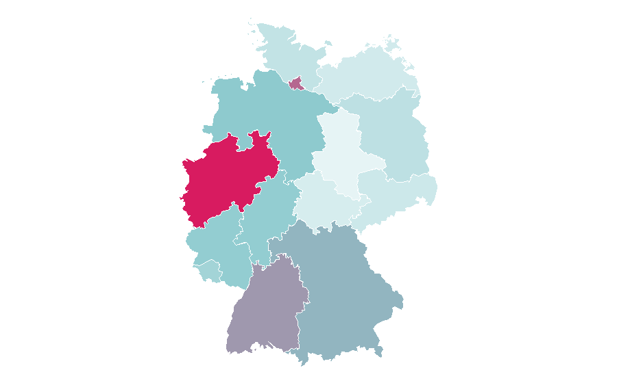 Affinity by region — Jawline, Germany
