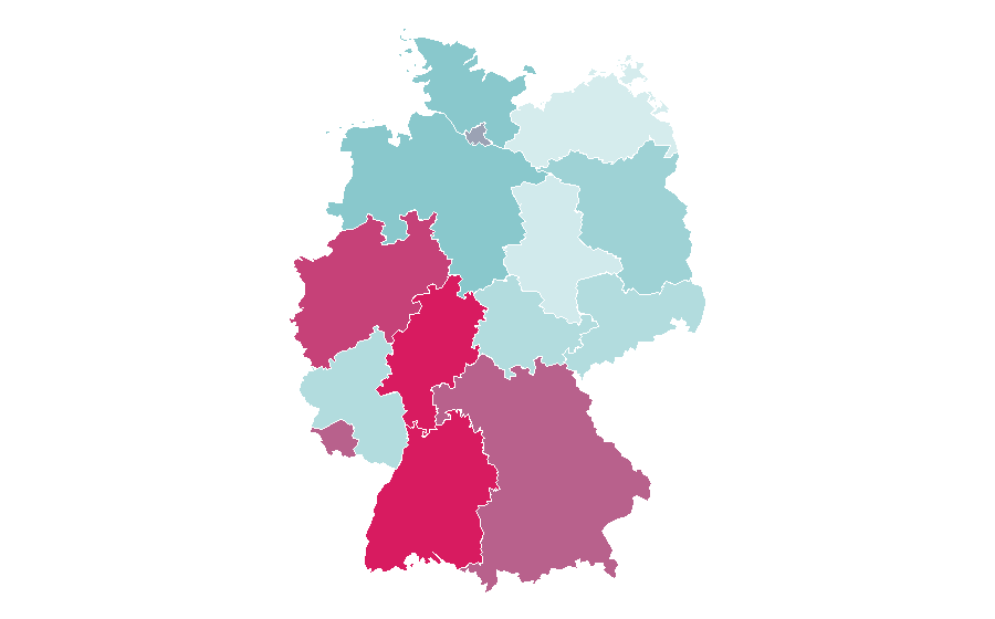 Affinity by region — Jeep, Germany